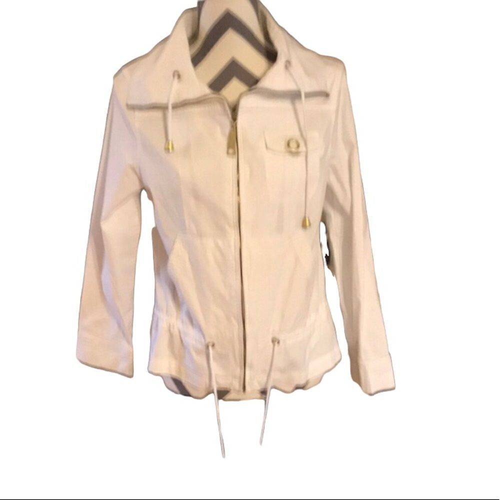 LAL Live A Little White Jacket MEDIUM